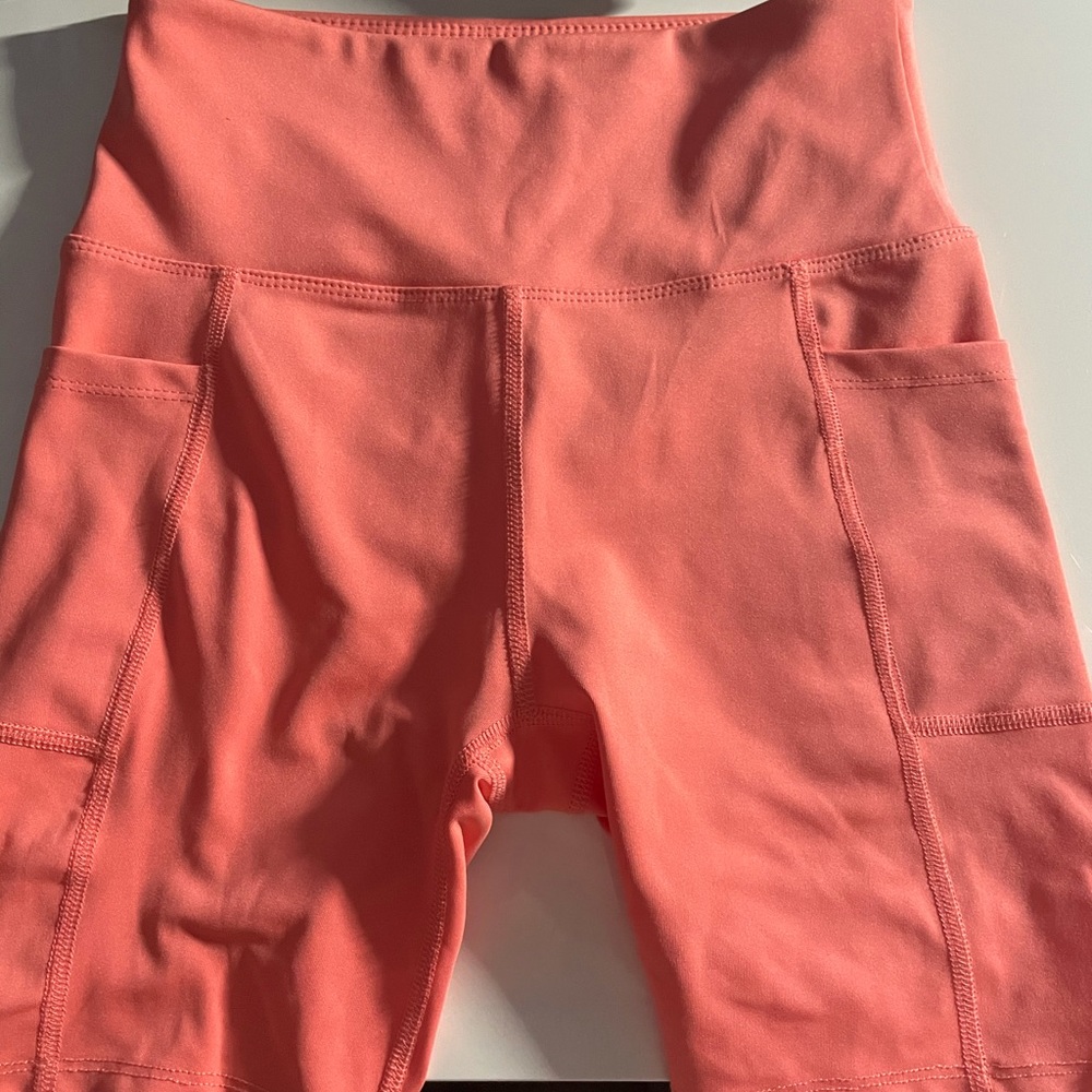 High rise biker shorts 7”
